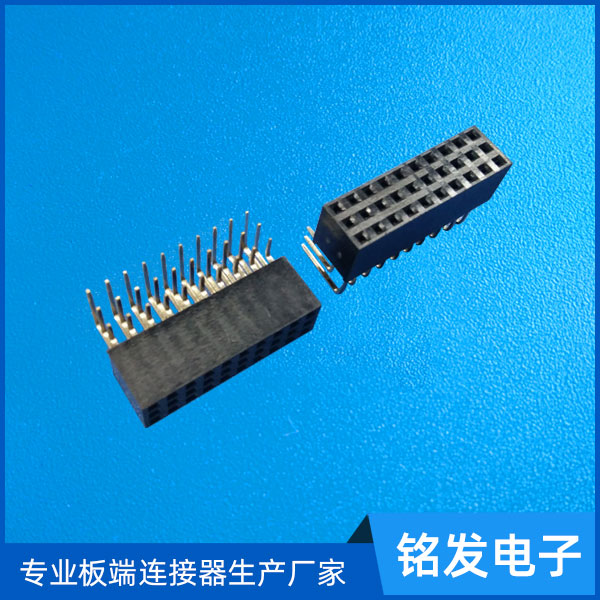 2.54排母90度直...